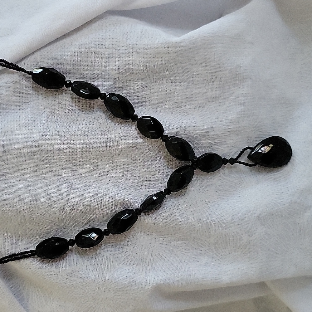 White House Black Market Black Necklace - Picture 2 of 5